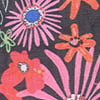 Twist Fan, neon floral, swatch