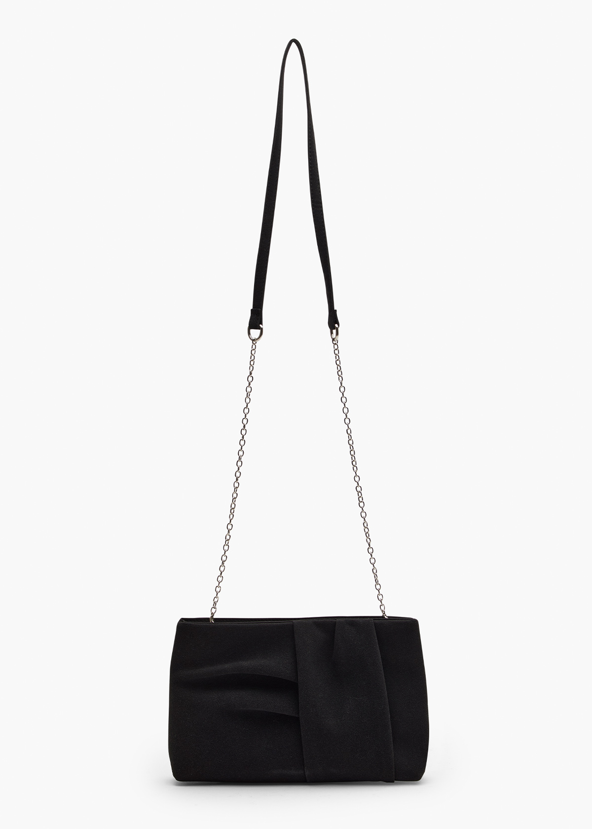 Taking Shape Faux Suede Clutch Bag Size ALL in Black - Plus Size Women's