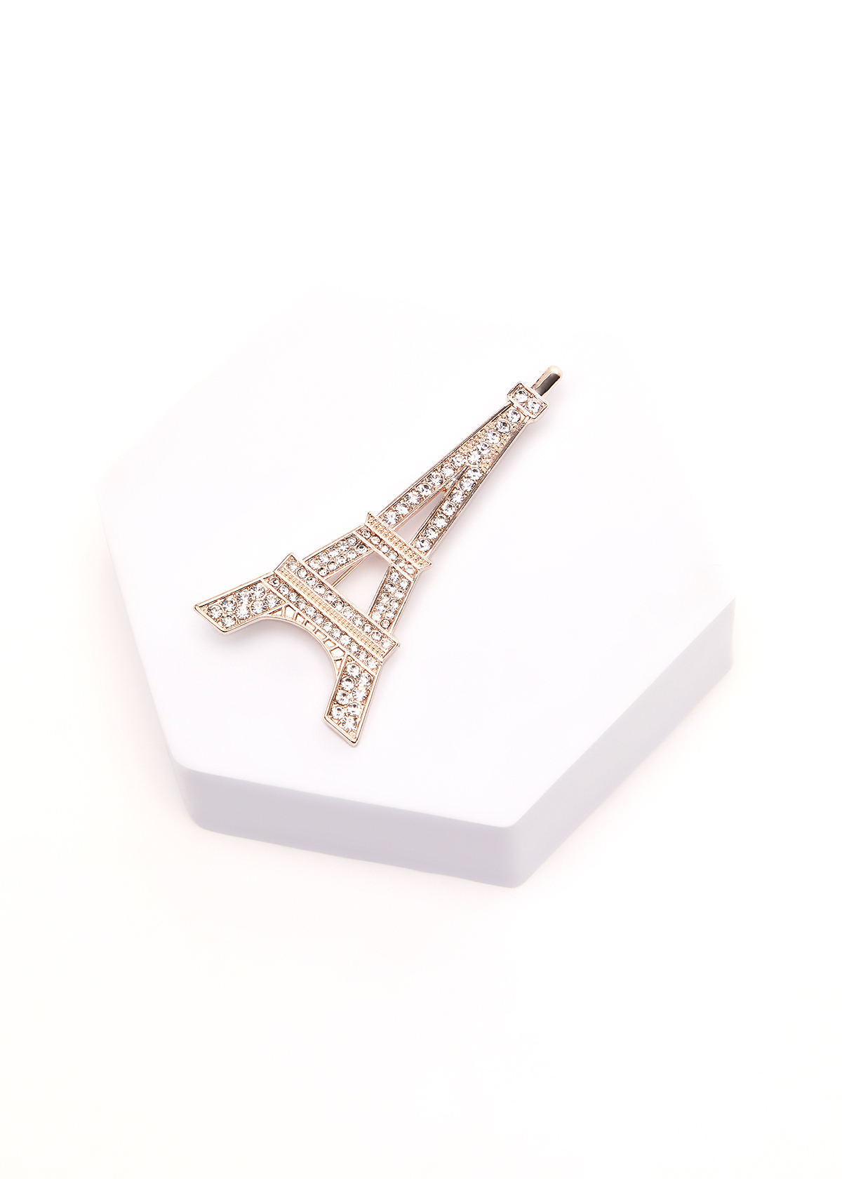 Eiffel clearance tower brooch