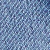Cotton Curved Hem Denim Short, light blue denim, swatch