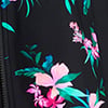 Island Tropics Tie Front Tankini, print, swatch