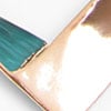 Big Heart Enamel Long Necklace, multi, swatch