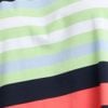 Cotton Weekend Fun Stripe T-shirt, navy/multi, swatch
