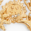 Starry Bag Charm, gold, swatch