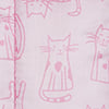 Cat Padded Glasses Case, light pink, swatch