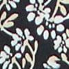 Natural Voile Print Dress, black floral print, swatch