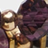 Crystal Bracelet Set, purple, swatch
