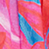 Long Printed Poncho, , swatch