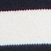 Mixed Stripe Crew Neck Jumper, navy/white, swatch