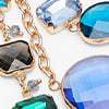 Pretty Jewel Statement Necklace, green, swatch