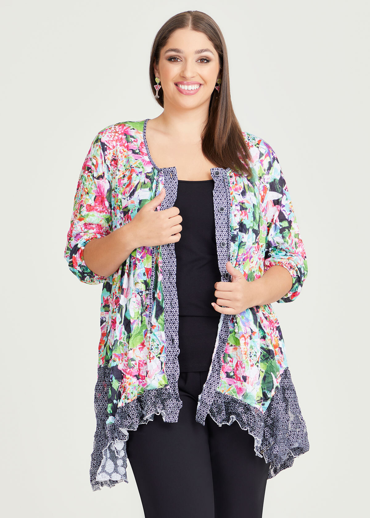 Women's plus size hot sale summer cardigans