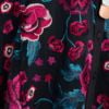 Mesh Embroidery Selena Shirt, print, swatch
