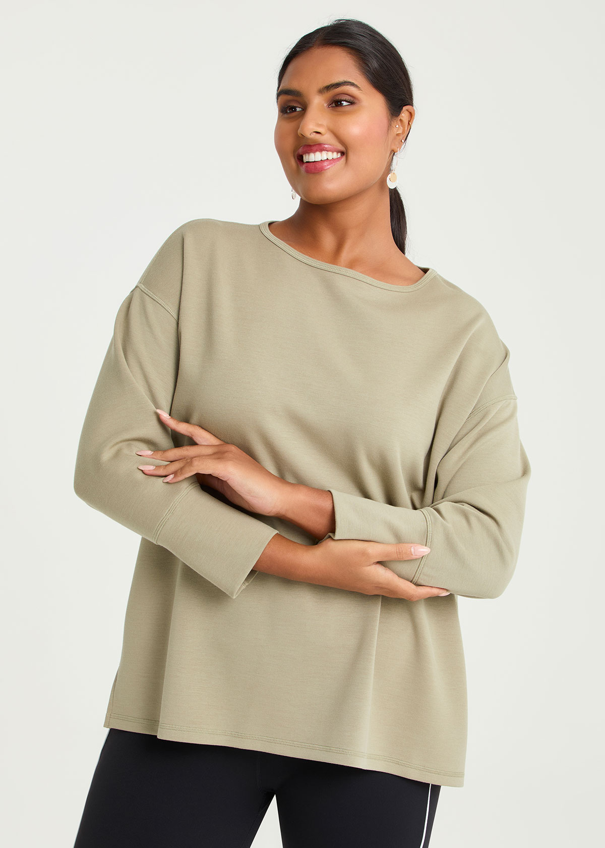 Luxe Touch Side Splits Top