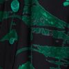 Colour Focus Natural Pant, jewel green print, swatch