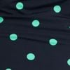 Spot Print Frill Tankini, black/green, swatch