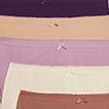 5 Pack Cotton Tonal Briefs, multi, swatch