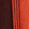 Spliced Stripe Cotton Knit Jumper, black/orange, swatch