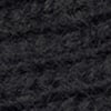 Mottled Cable Knit Scarf, black, swatch