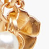 Natural Gems Pearl Cluster Earrings, gold, swatch