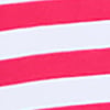 Natural Stripe Essential T-Shirt, watermelon/white, swatch