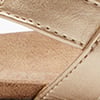 Interchangeable Sandal, gold, swatch