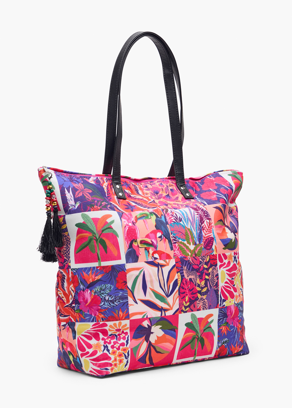 Shop Oasis Print Tote Bag in Multi Accessories Taking Shape NZ