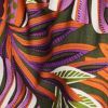 Natural Palm Print Top, , swatch
