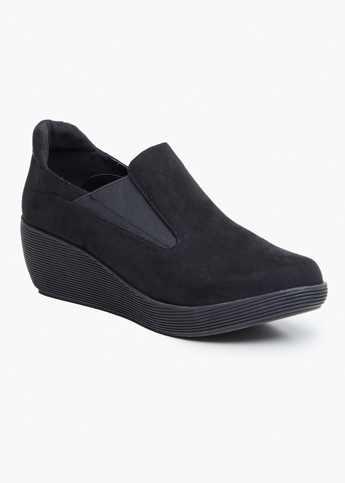 Womens wedge work shoes clearance