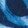 Spot Print Natural Knit Cardigan, blue spot print, swatch
