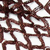 Dressy Crochet Poncho, brown, swatch