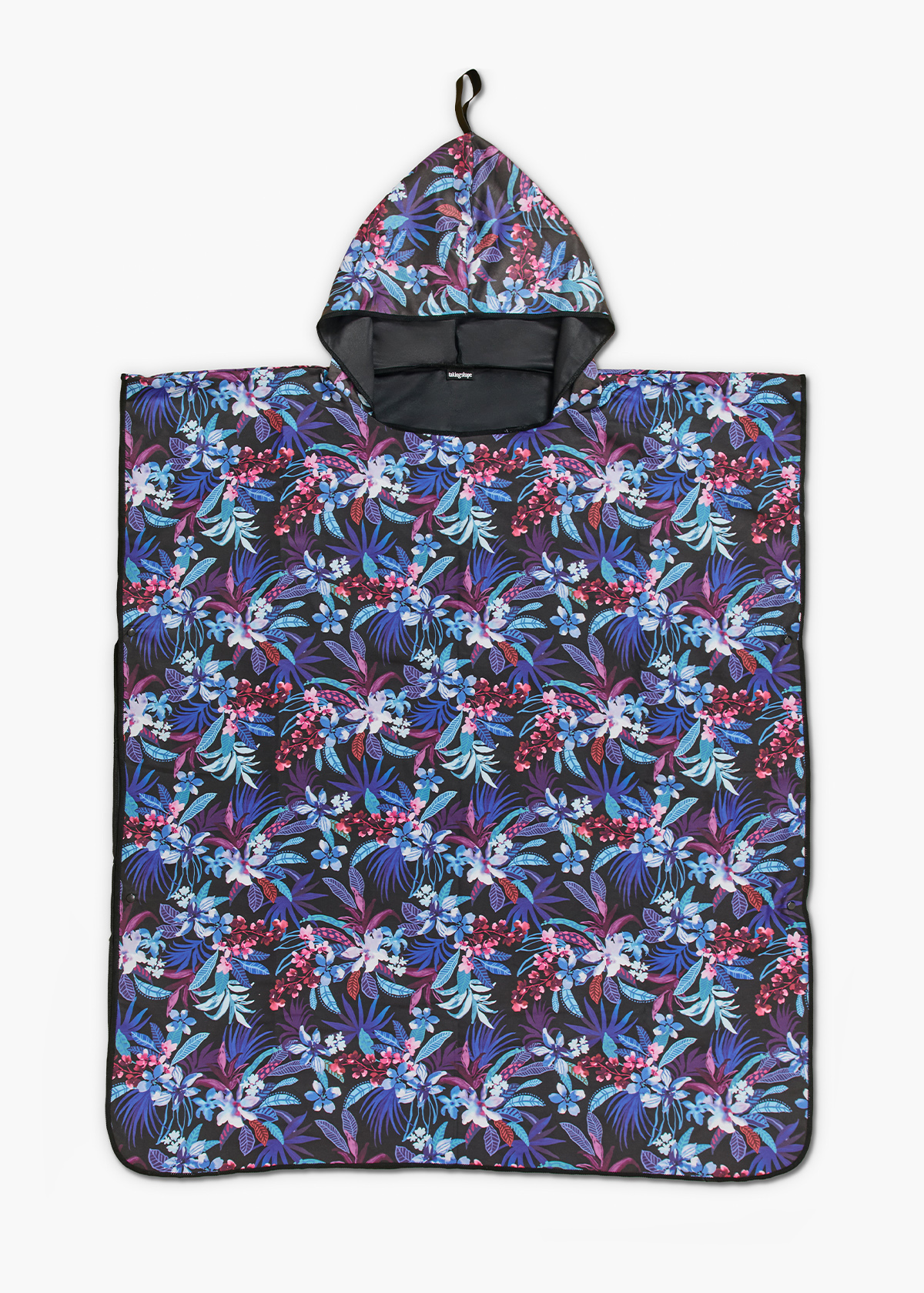 Taking Shape Tropical Hooded Towel in Multi - Women's Accessories