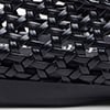 Woven Mary Jane, black, swatch