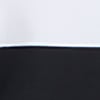 Cotton Polo Neck Sweatshirt, black/white, swatch