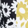 Cotton Spliced Flower T-shirt, print, swatch