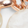 Natural Charm Beaded Bracelet, rose gold, swatch