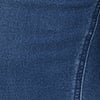 Cotton Blend Seam Front Denim Short, mid blue, swatch