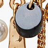 Beaded Hoop Charm Earrings, multi, swatch