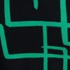 Natural Tia Abstract Top, green abstract print, swatch