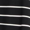 Ponte Zip Neck Top, black/white, swatch