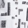 Crinkle Natural Shirt, black/white print, swatch