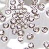 Silver Diamante Crystal Earrings, silver, swatch