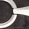 Stretch Metallic Belt, black, swatch