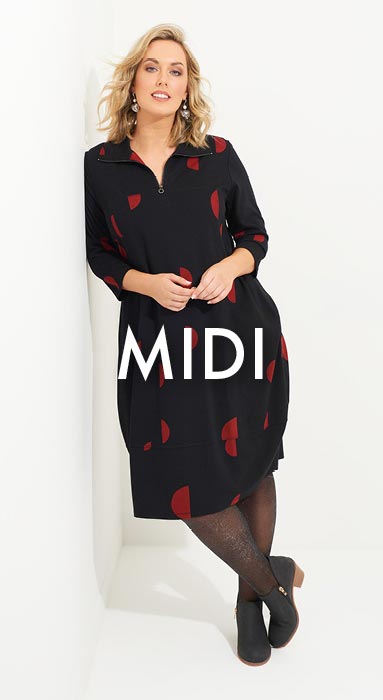 Plus Size Dresses - Curvy Maxi \u0026 Shirt 