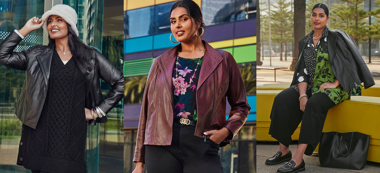 Plus Size Leather Clothing & Shoes