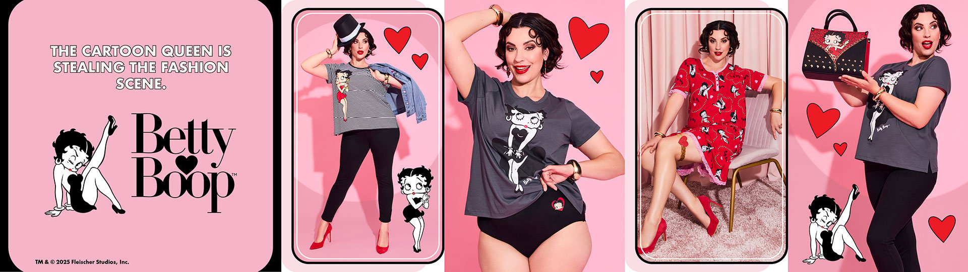Plus Size Betty Boop Sleepwear & Accessories