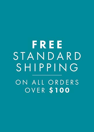 Free Standard Shipping over $100