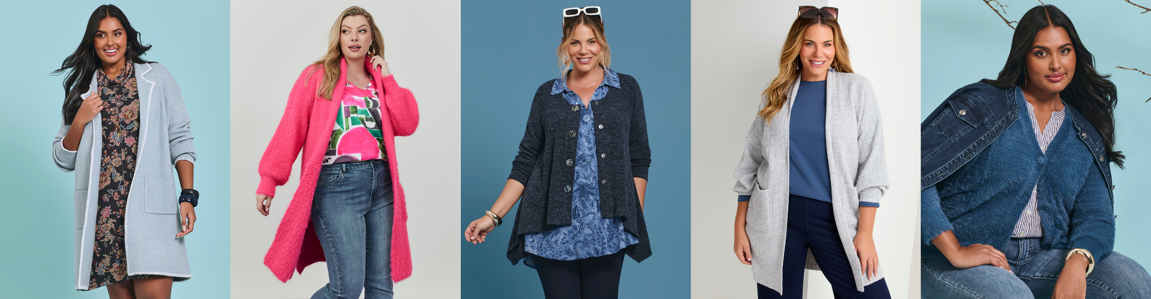 Plus Size Cardigans