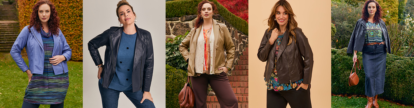 Plus Size Leather Clothing & Shoes