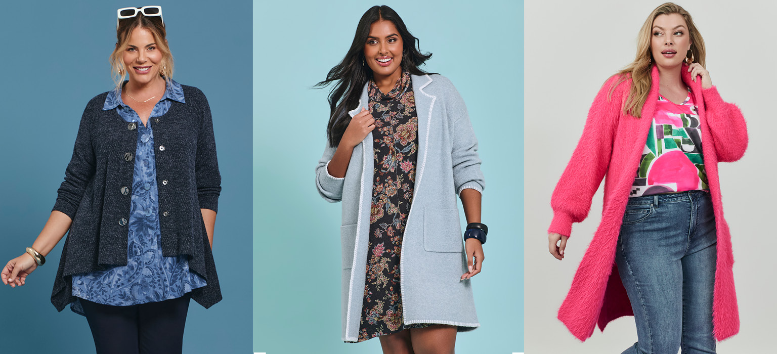 Plus Size Cardigans