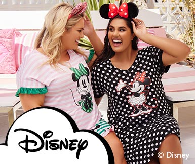 Plus Size Mickey & Minnie Mouse Clothing & Pyjamas